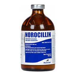 Norocillin Penicillin G Procaine Injectable for Cattle, Sheep, Swine and Horses Norbrook Labs
